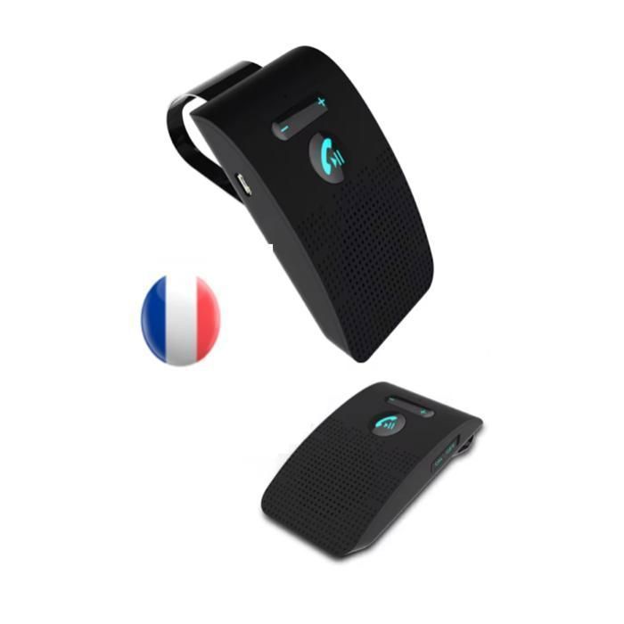 Kit manos libres Bluetooth - Universal - Multipunto - 10 horas de autonomía - Negro