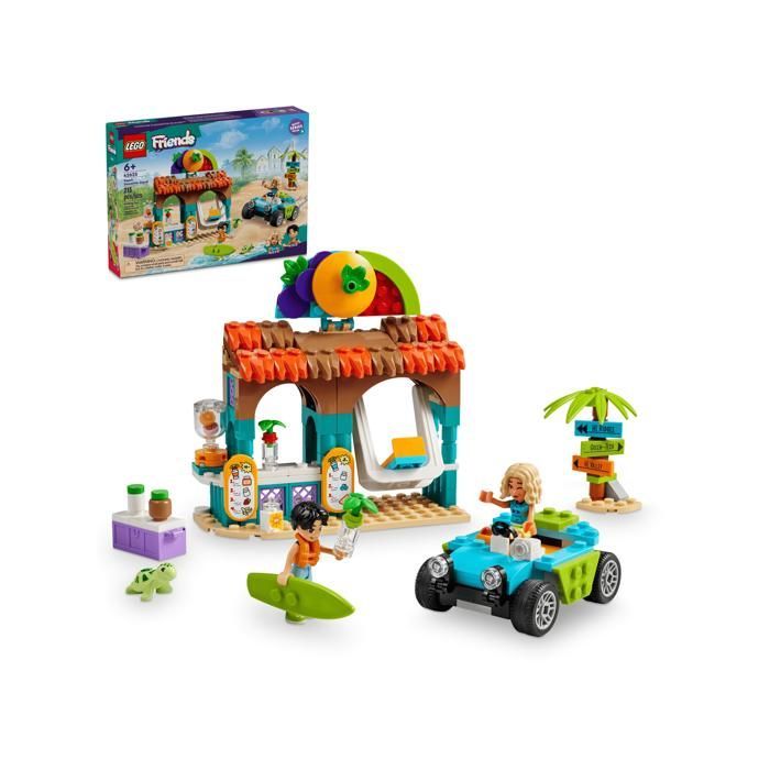 LEGO Friends 42625 Le bar à smoothies de la plage Cadeaux Jouets Objets de collection 6+