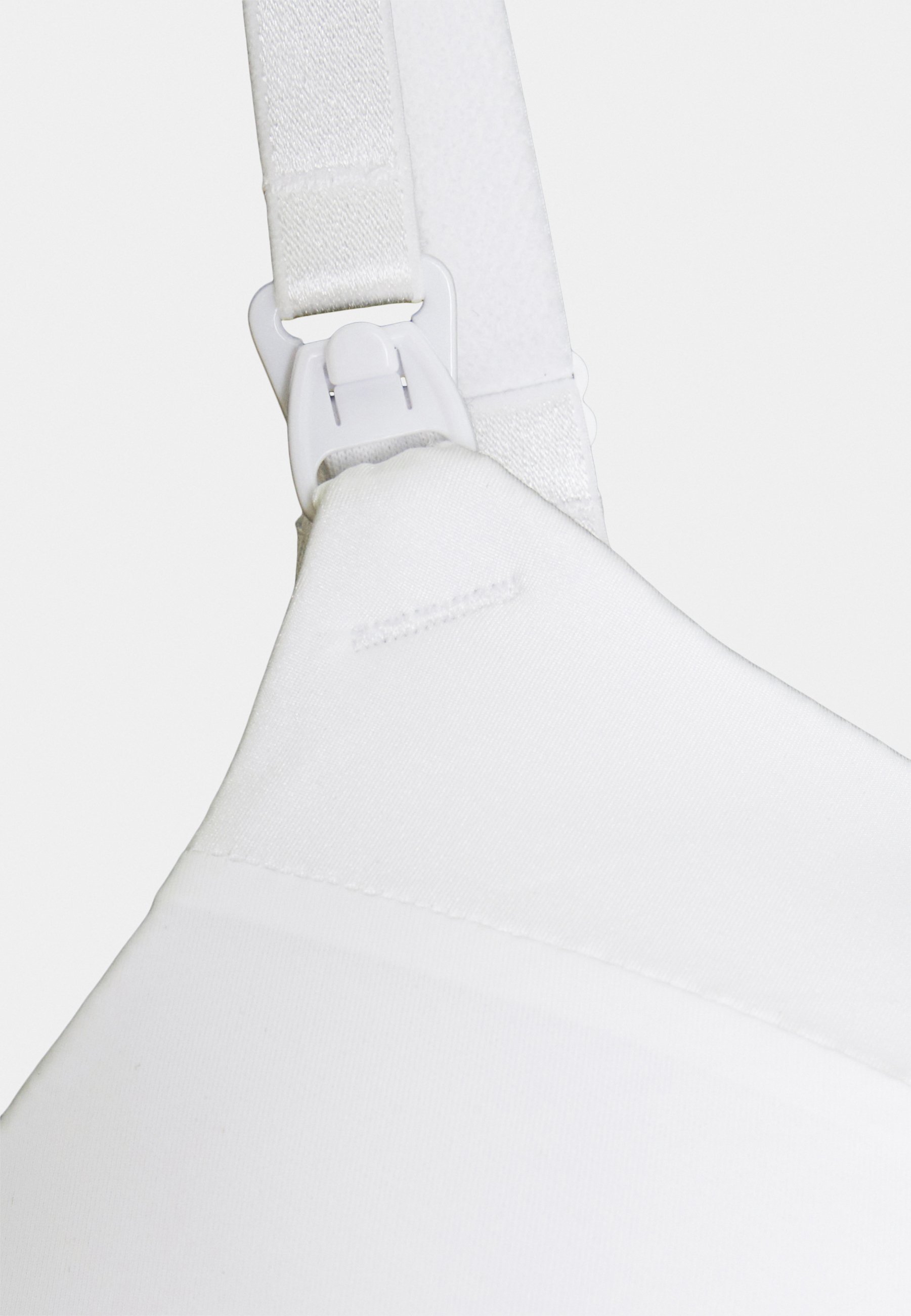Lindex MATTE SHINY amme-BH - T-skjorte BH - hvit