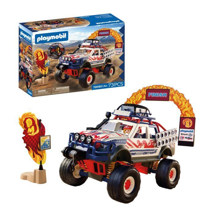 Playmobil 72061 Monstertruck, racevoertuig, 73 onderdelen, geschikt voor kinderen vanaf 4 jaar.