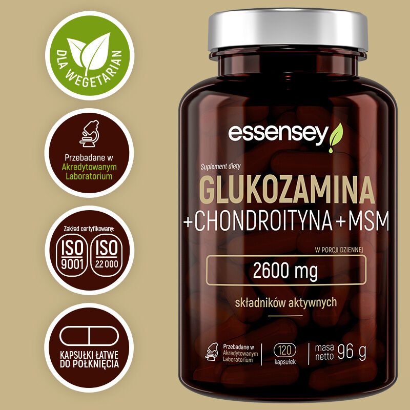Essensey Glucosamina+Condroitina+MSM