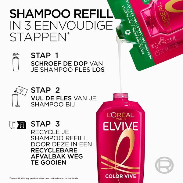 L'Oréal Paris Elseve Color Vive refil za šampon<br>250ml