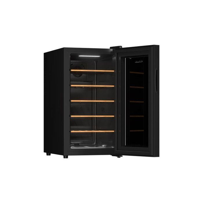 18SILENCE – Wijnkelder – La Sommelière – 18 flessen – 1 zone – 34,5 × 51,0 × 65,2 cm – Klasse F – 25 dB