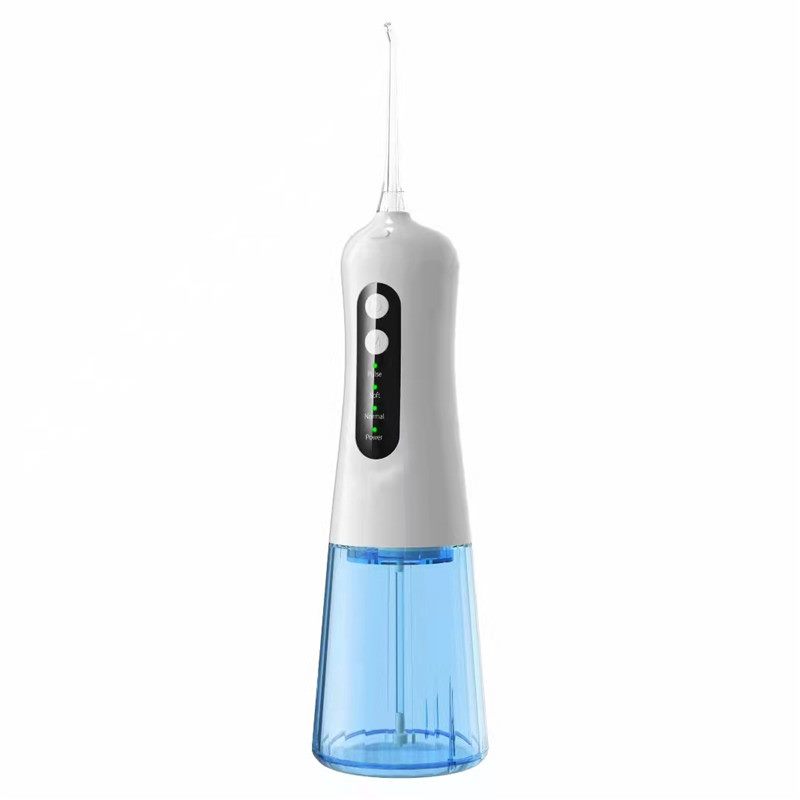 Idropulsore Dentale Portatile per Uso Domestico, Dispositivo di Pulizia Professionale per Adulti, Ricaricabile a Impulsi d'Acqua