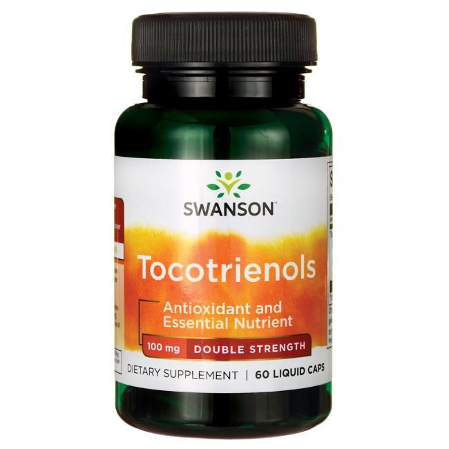 Swanson E vitamīns Tocotrienols Forte ar anato 100 mg