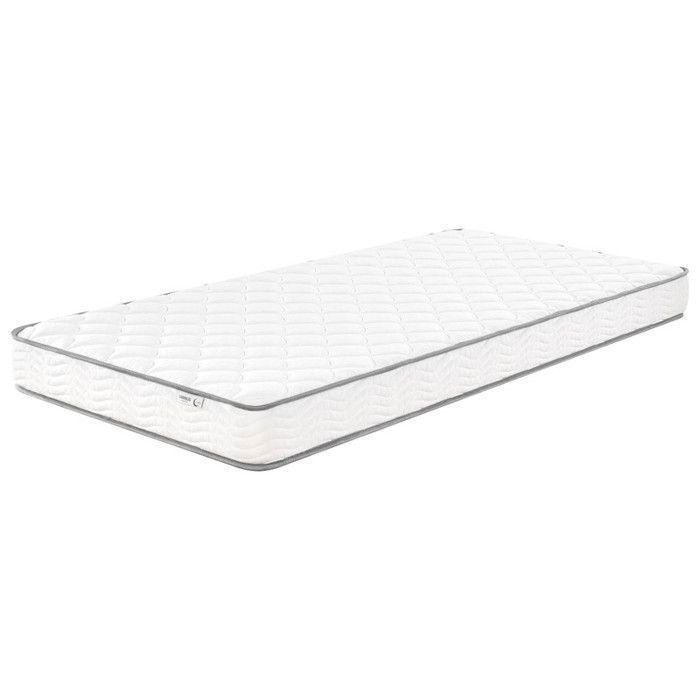Matratze 90 x 190 cm, 15 cm dick, hochdichter Schaumstoff (35 kg/m³) + Memory-Gel - NIMBUS