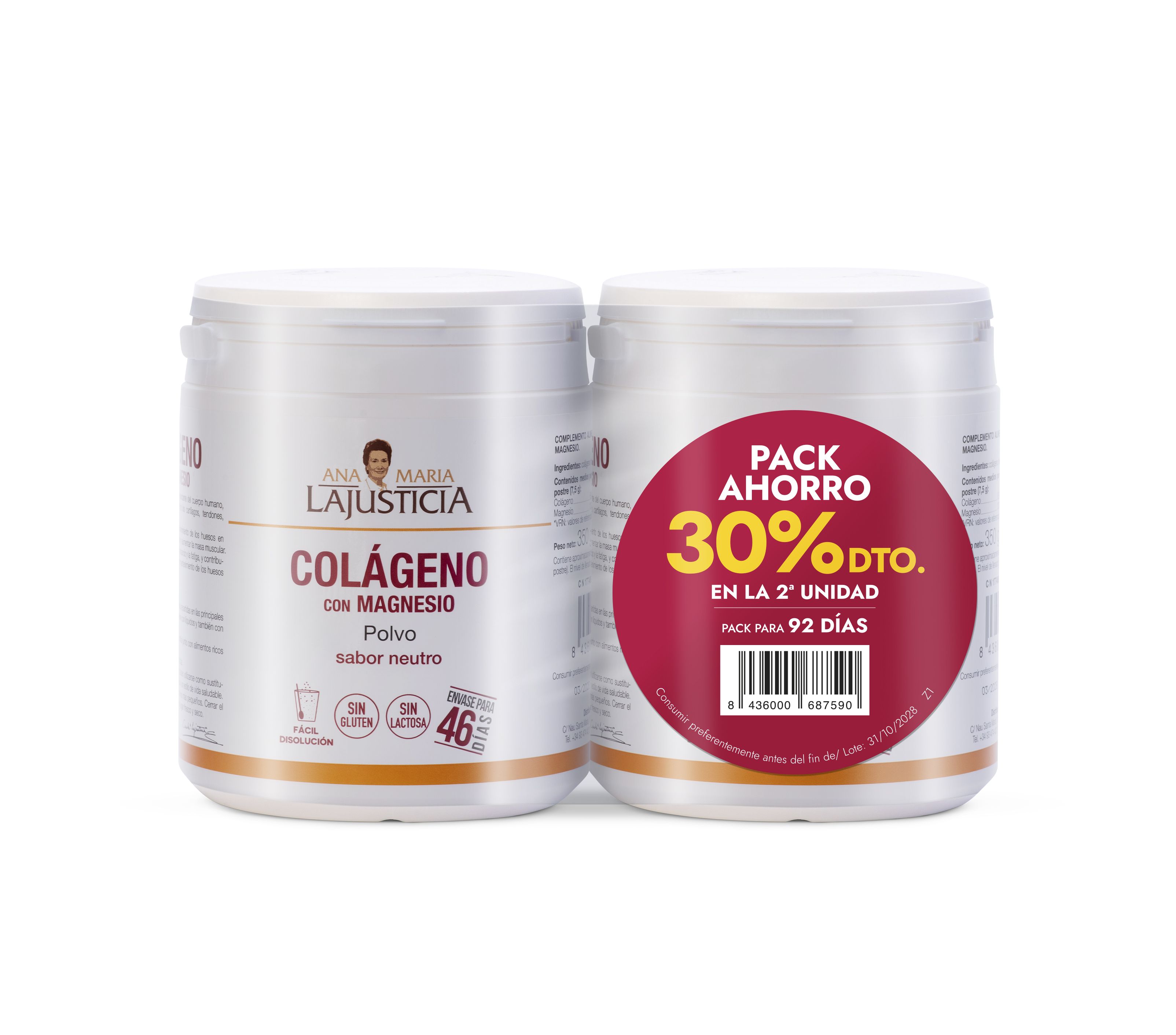 Kolagen s magnezijevim prahom, neutralnog okusa, vitamini i minerali