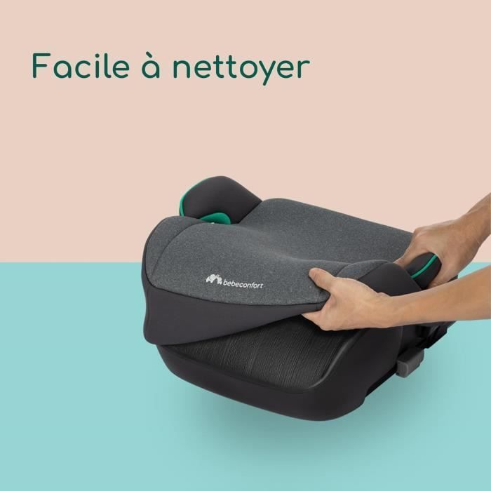 Seggiolino auto BEBECONFORT Manga i-Fix, seggiolino rialzato ISOFIX, età 6-12 anni, 22-36 kg, 125-150 cm, grafite tinta