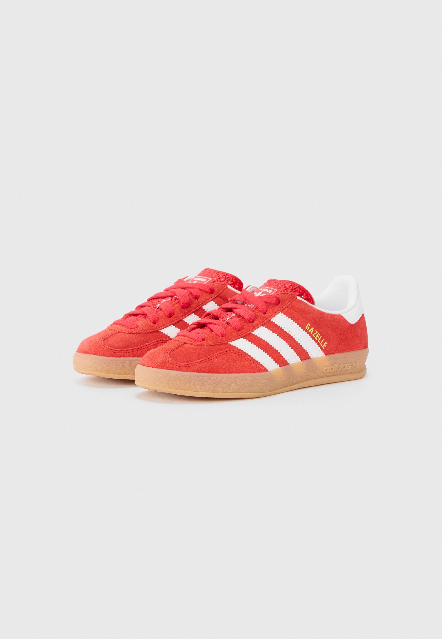 adidas Originals GAZELLE UNISEX - Scarpe da ginnastica - meglio scarlatto/bianco