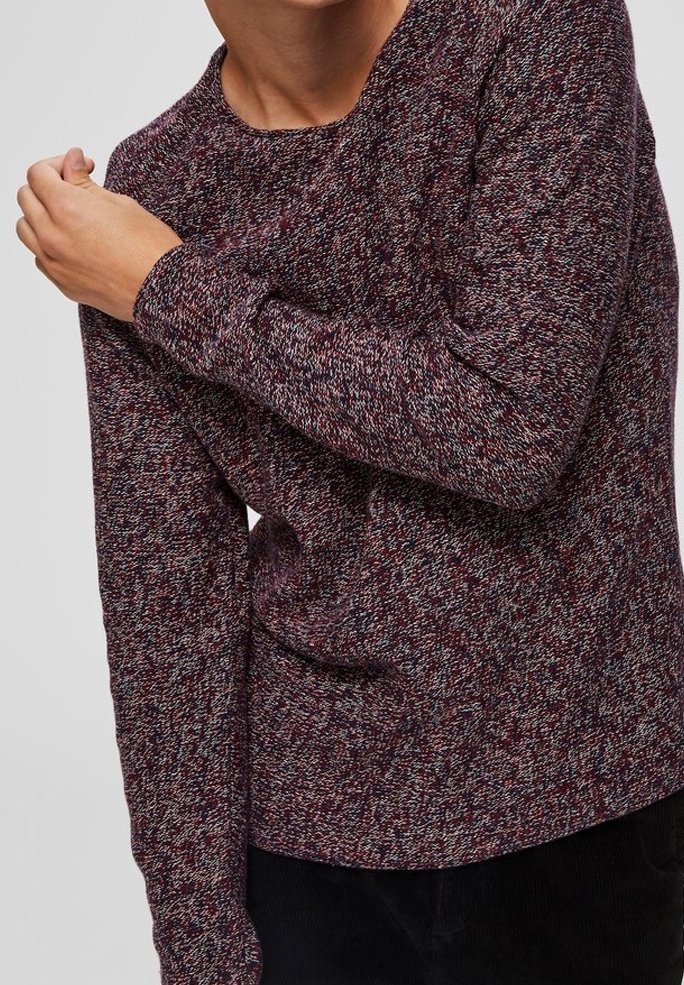 Selected Homme -neulepusero - tummansininen