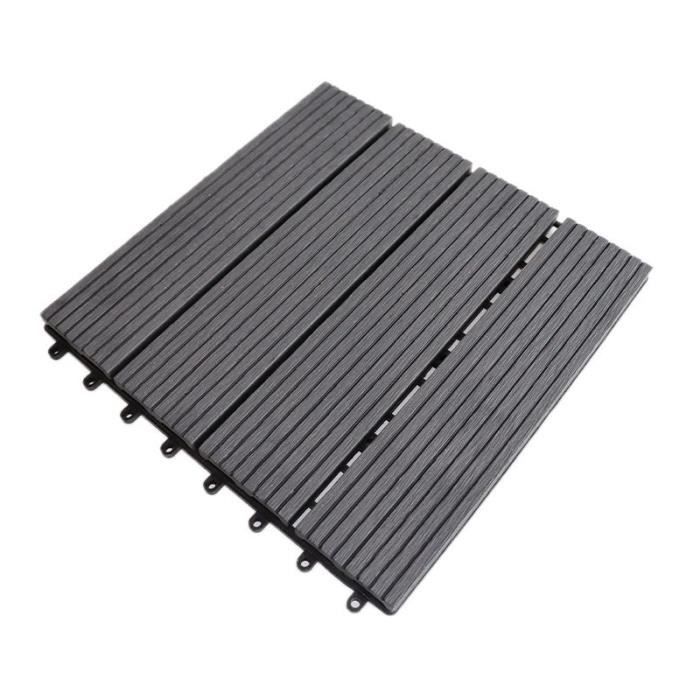 Anthracite grey garden slab 30 x 30 x 2 cm