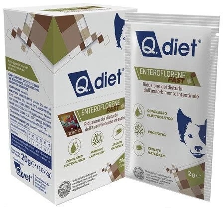 Q VET Q Diät Enteroflorene Fast 10 Beutel