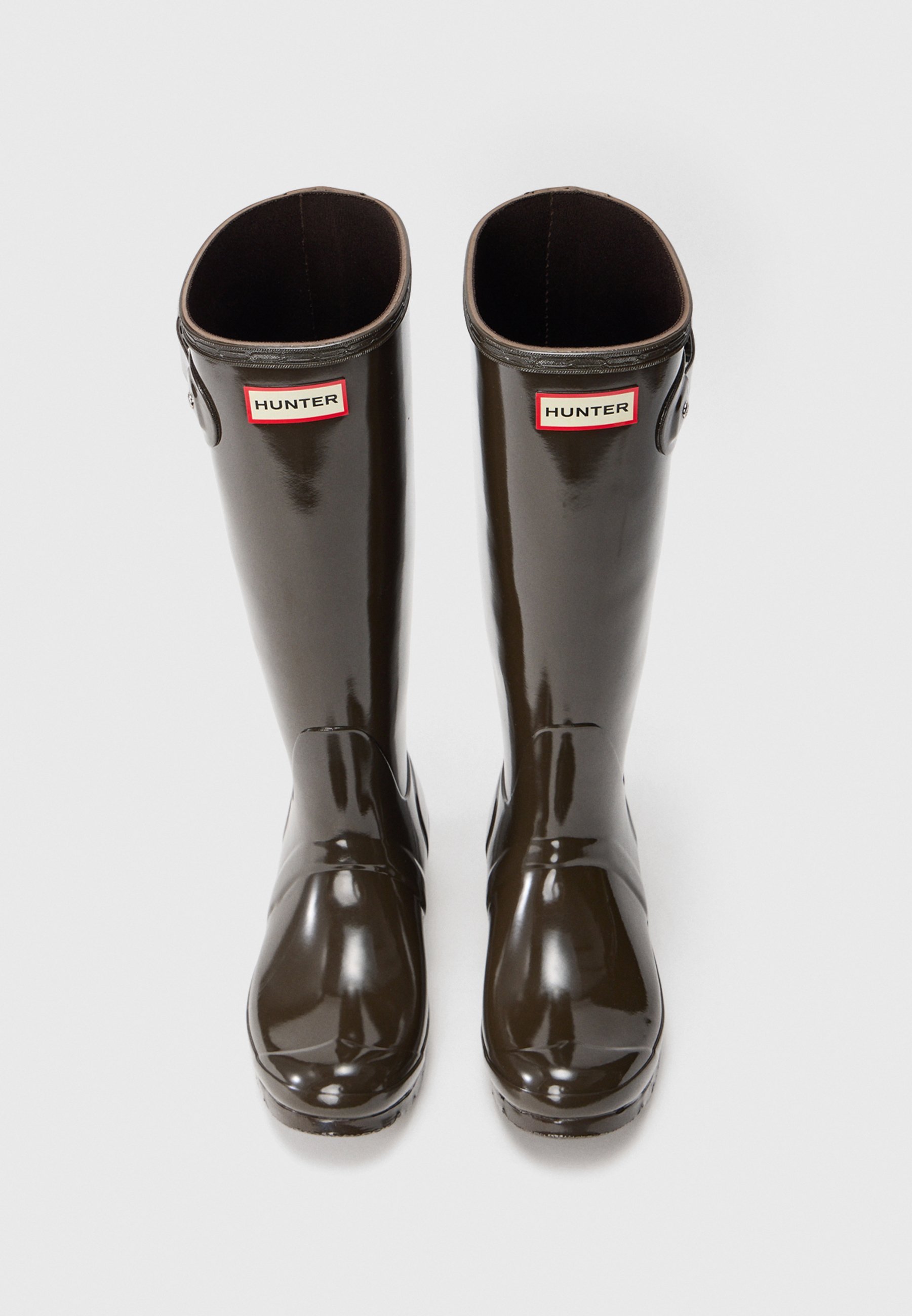 Hunter ORIGINAL regenlaarzen - chocoladebruin