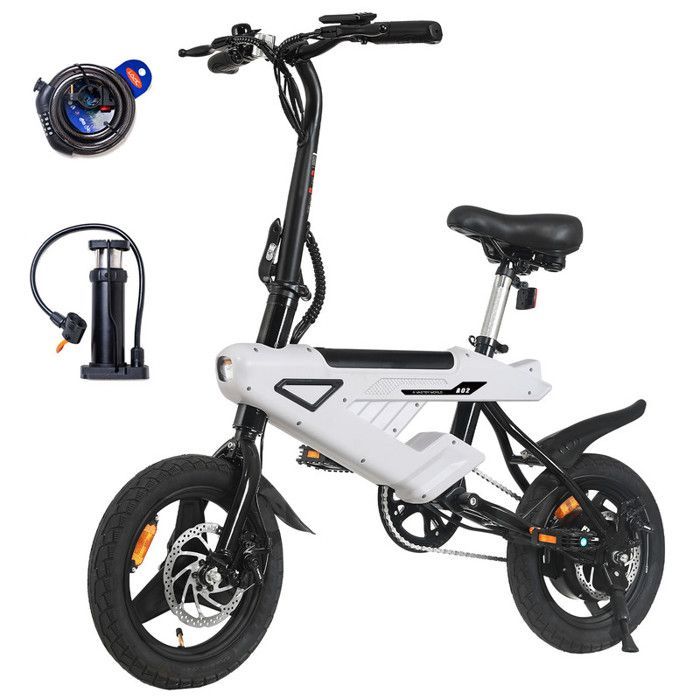 AVDLEU - Vélo Electrique Pliable 14