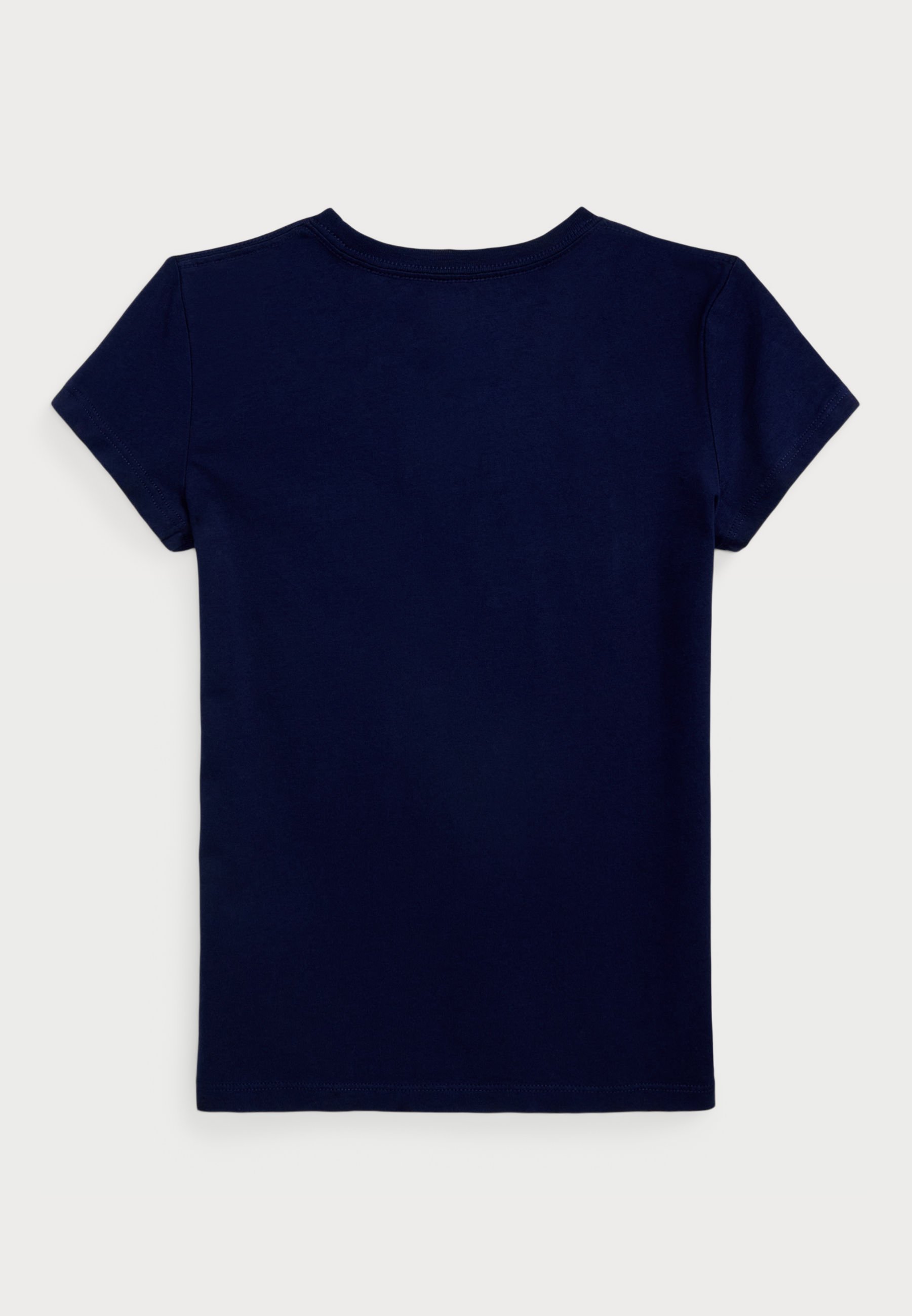 FLAG APPLIQUÉ COTTON JERSEY T-SHIRT - T-shirts med print - newport navyPolo Ralph Lauren