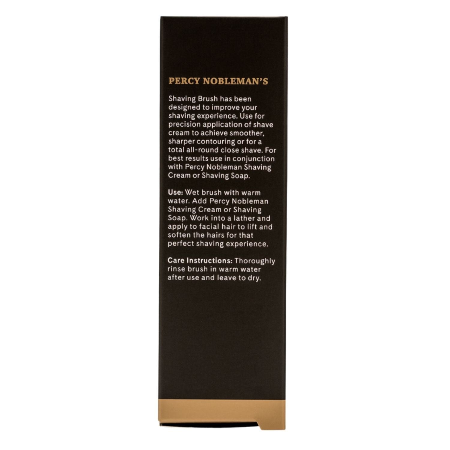 Percy Nobleman Bar Accessoires Scheerkwast - 1 stuk