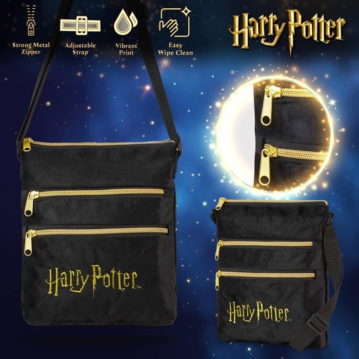 Bolso de mano - Harry Potter - William Lamb - Poliéster - 25x22x3 cm - Correa para el hombro