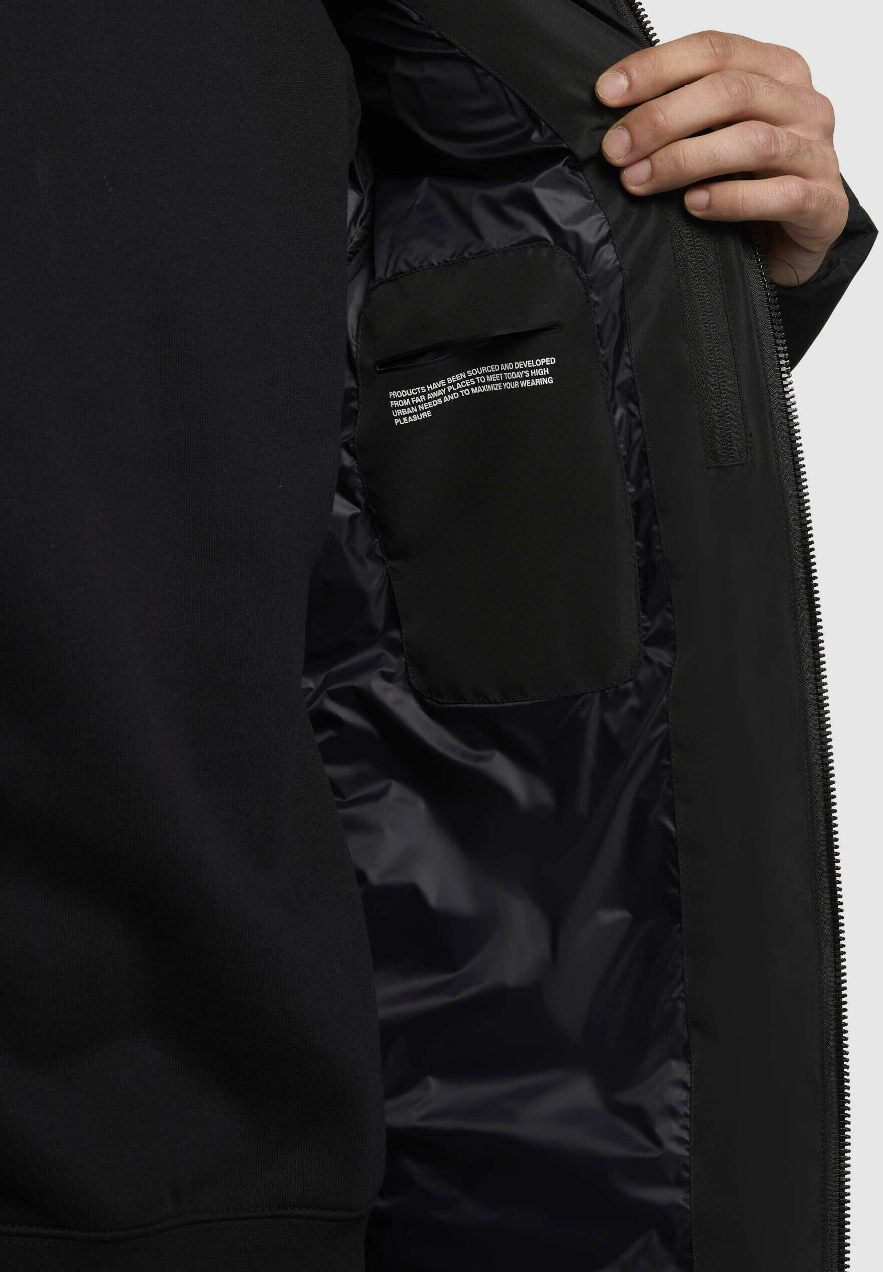 khujo UNKER - Palton de iarnă - schwarz