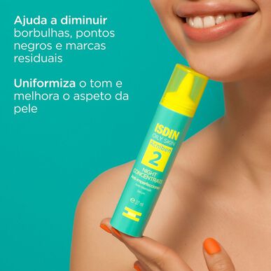 Isdin Acniben 2 Night Concentrate Anti-imperfeksjonskonsentrat nattserum 27 ml
