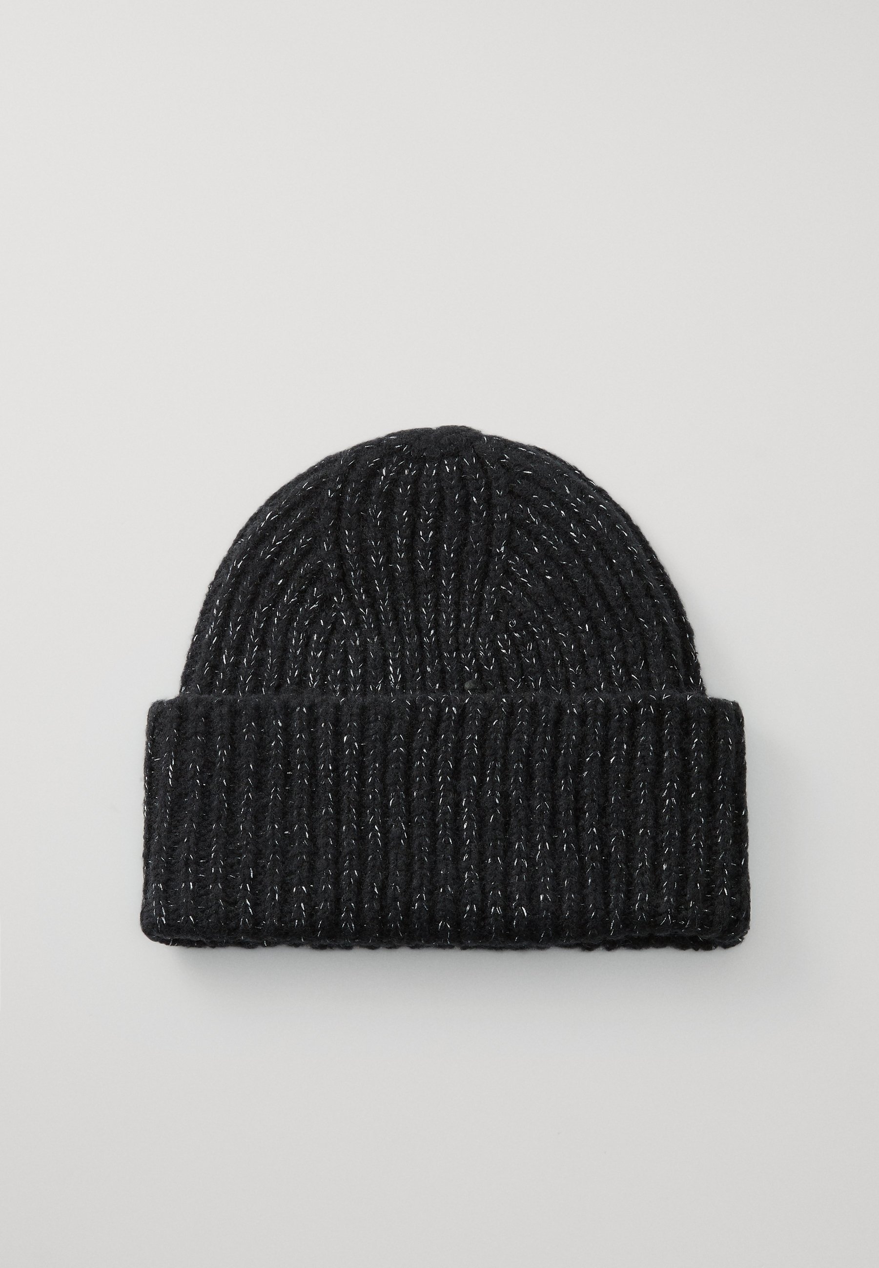 Tommy Jeans SCRIPT GLITTER BEANIE - Sapka - fekete
