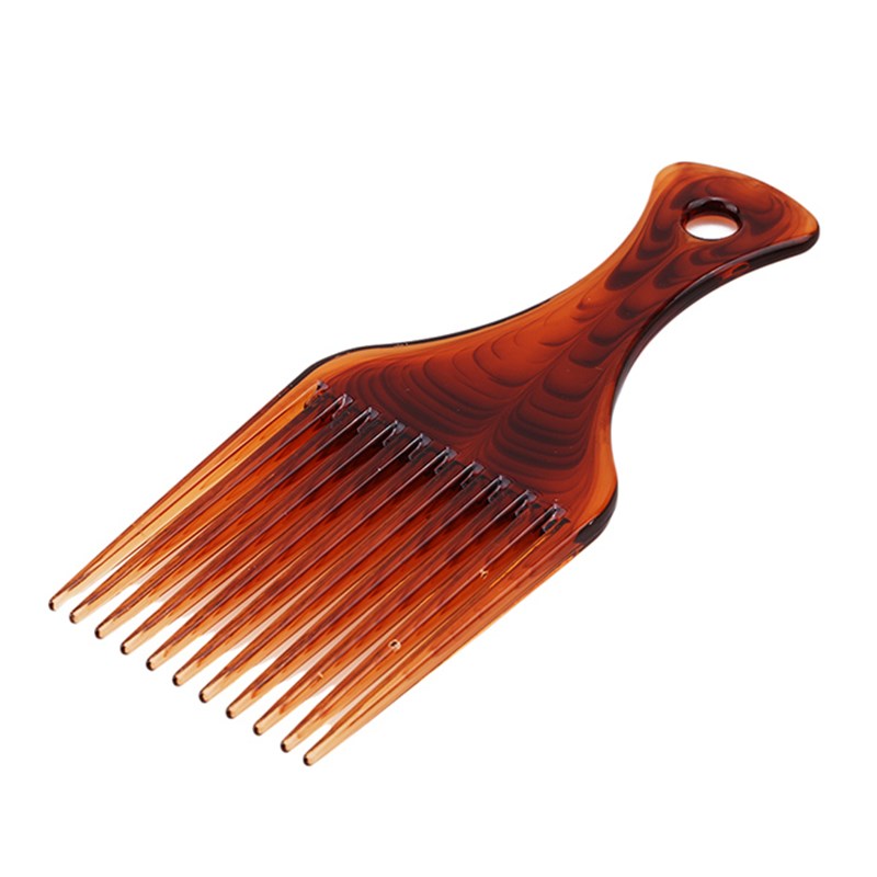 Vintage Fashion Plastic Comb Curly Hair Brush Professional Salon Hairdressing Styling Long Tooth Styling Women Hairbrush 1PC