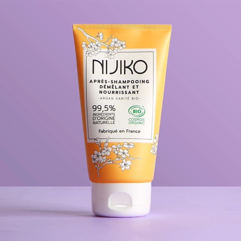 NIJIKO Après Shampooing Bio Démêlant et Nourrissant