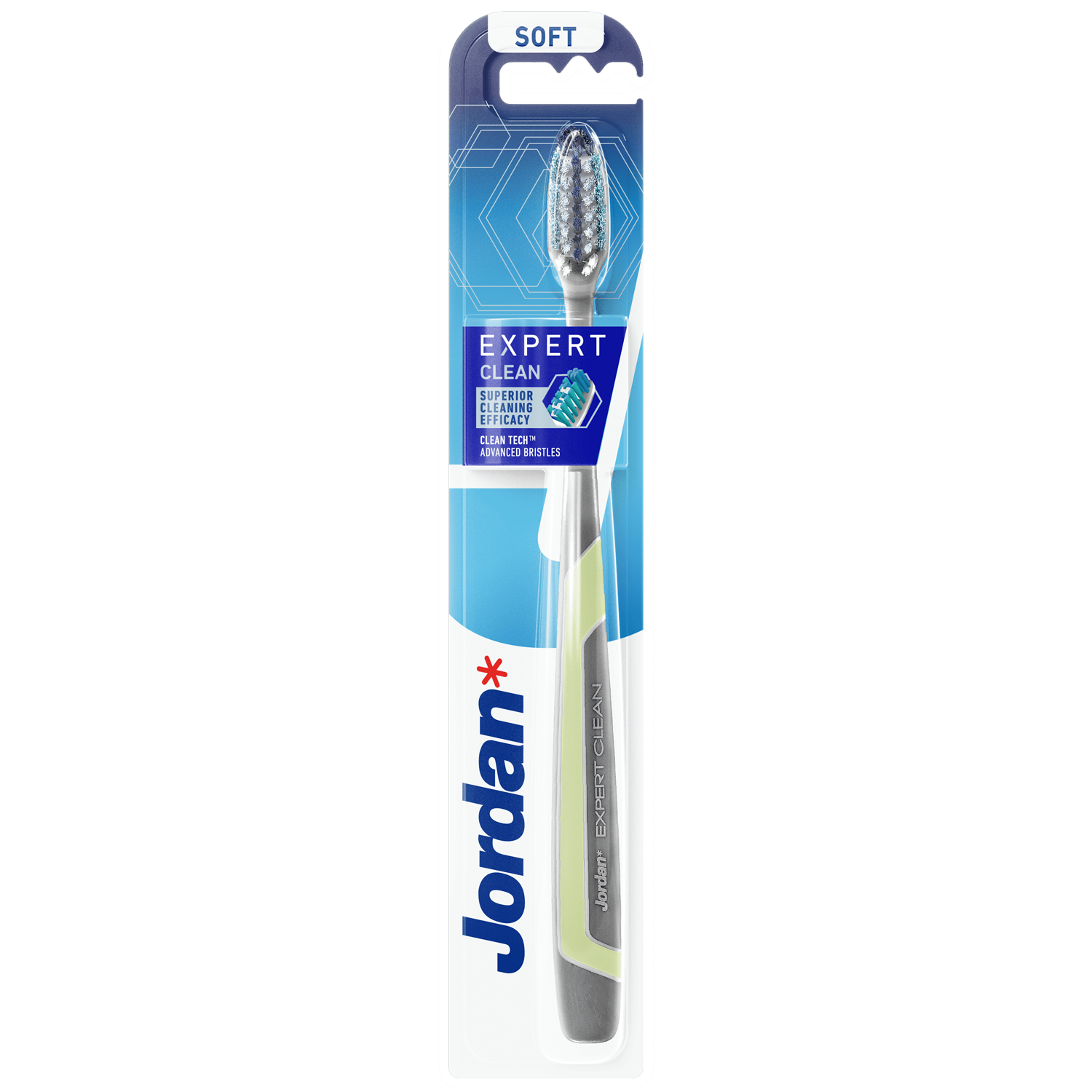 Cepillo de dientes Jordan Soft, 1 unidad, limpieza profesional