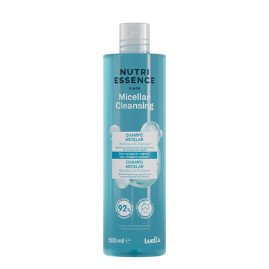 Nutri Essence Misellipuhdistava mineraalishampoo rauhoittavalla vaikutuksella 500 ml