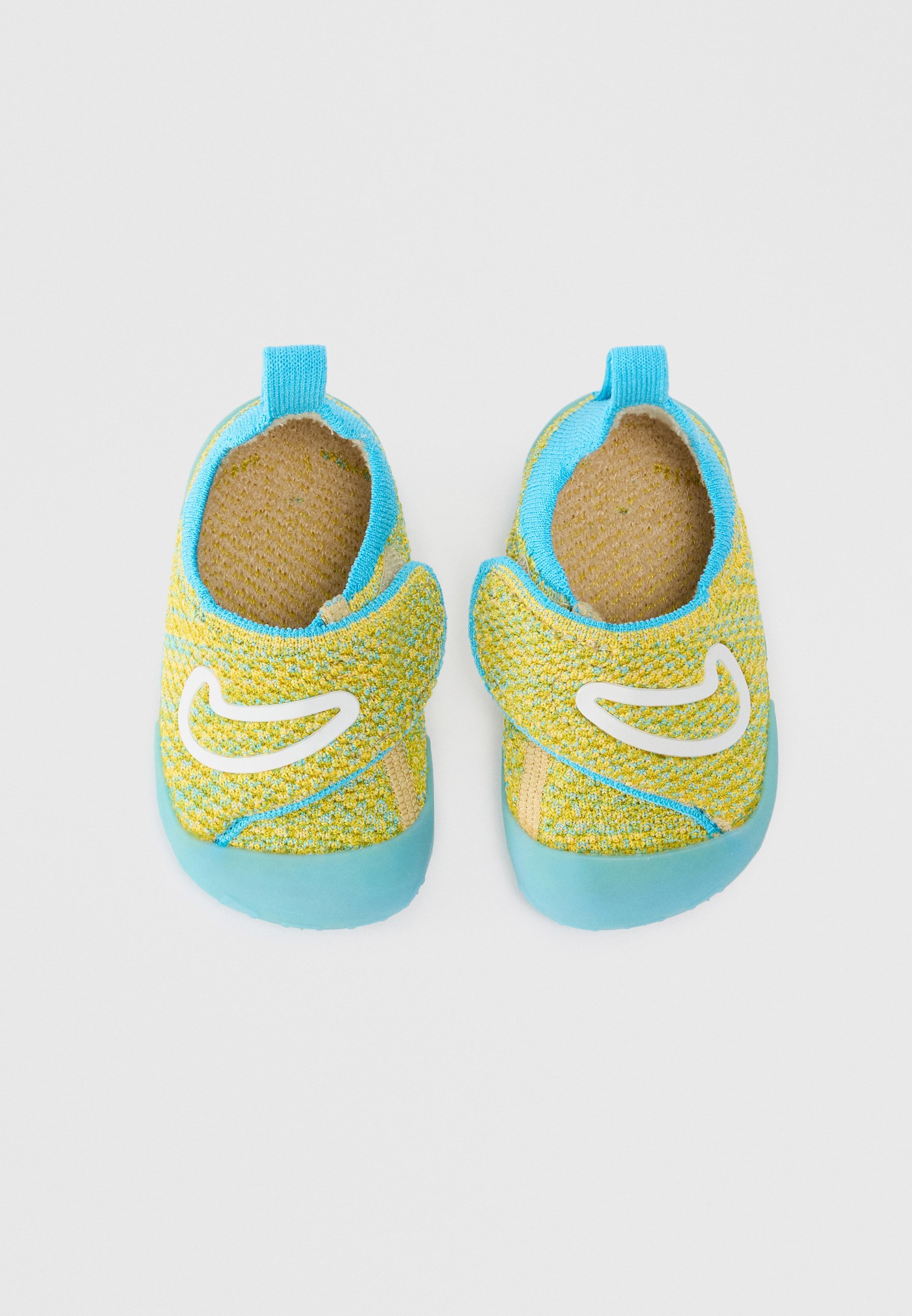 Nike Sportswear UNISEX - Pantofi pentru bebeluși - auriu-team/sail/albastru-baltic/citron strălucitor
