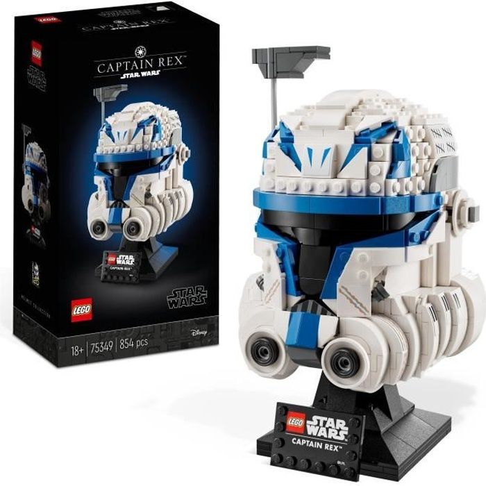 LEGO® Star Wars 75349 Captain Rex's Helmet, Model Kit for Adults
