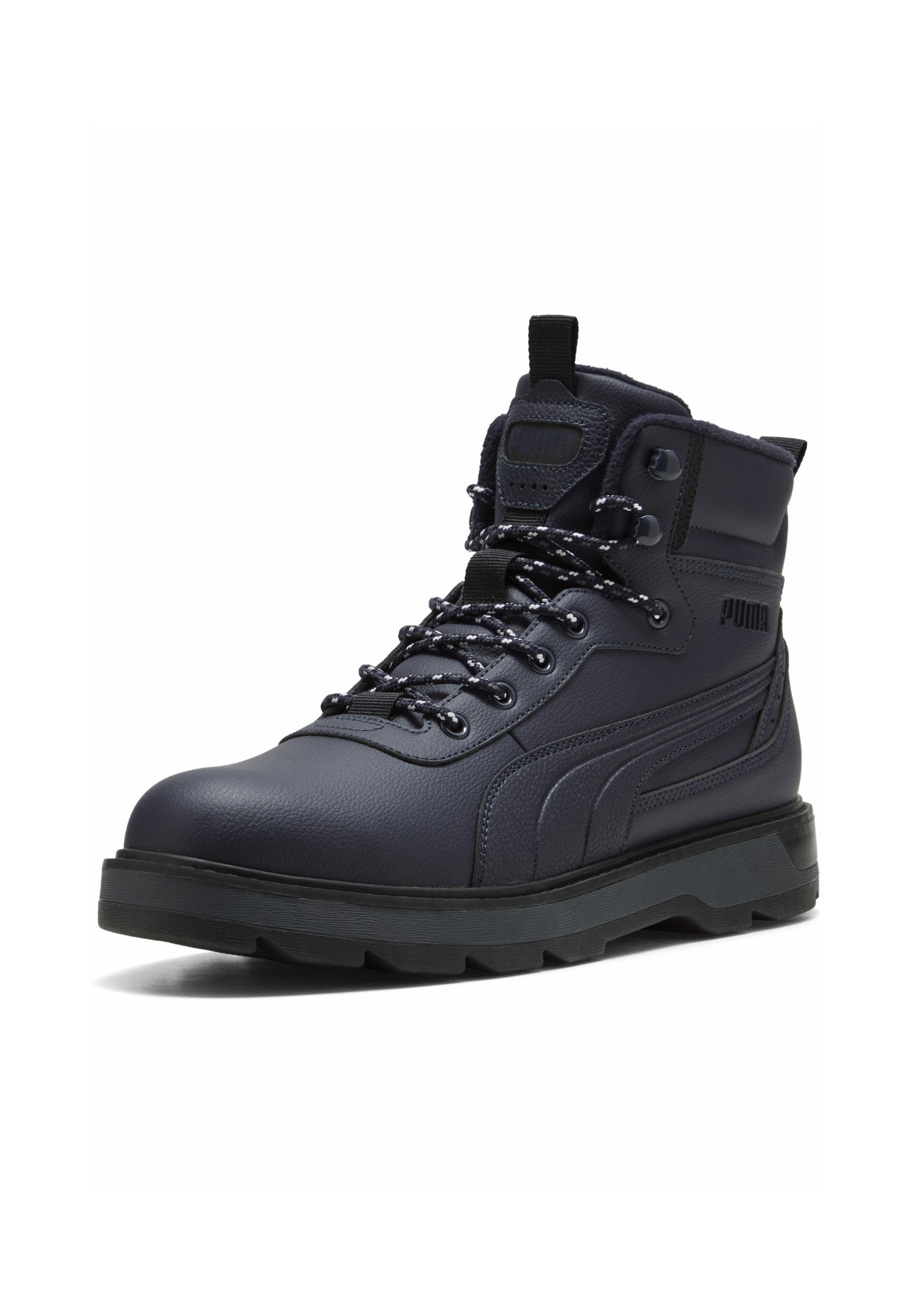 Puma DESIERTO V3 - Nauhalliset nilkkurit - uusi laivastonsininen-uusi laivastonsininen-musta
