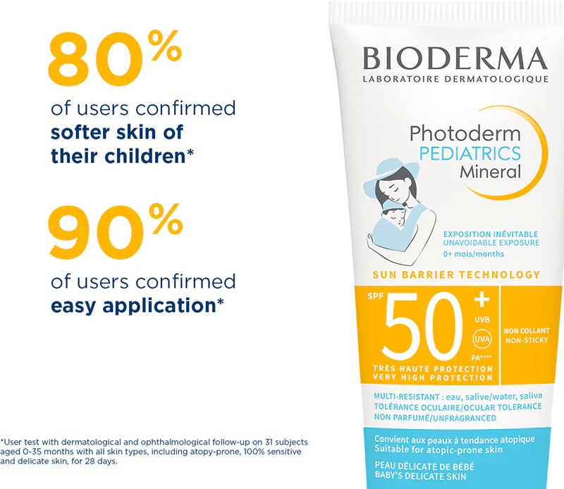 Protetor solar infantil Bioderma Photoderm Pediatrics FPS 50+