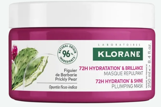 KLORANE Klorane masker met cactusvijg 250 ml Voor uitgedroogd en dof haar