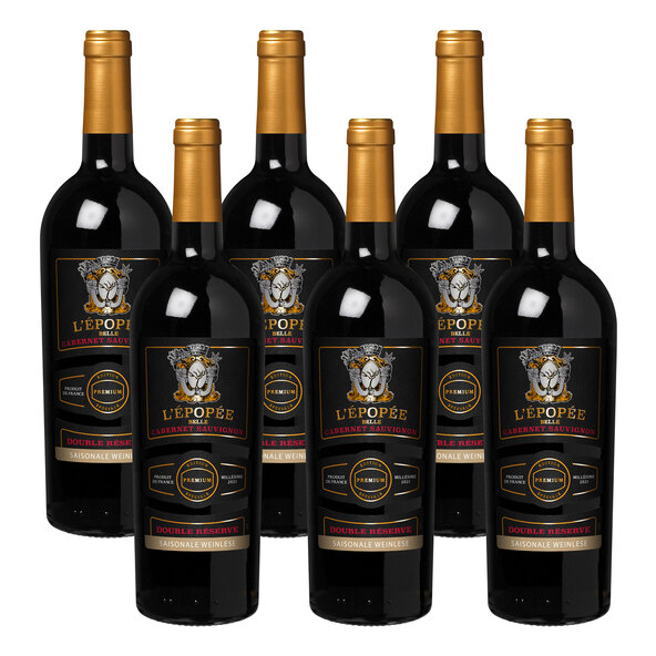 L'Épopée Belle Double Reserve, 6 μπουκάλια στα 0,75 l