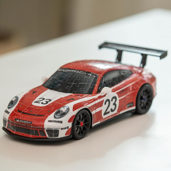 3D-puslespill, Porsche 911 GT3 Cup, Salzburg-design