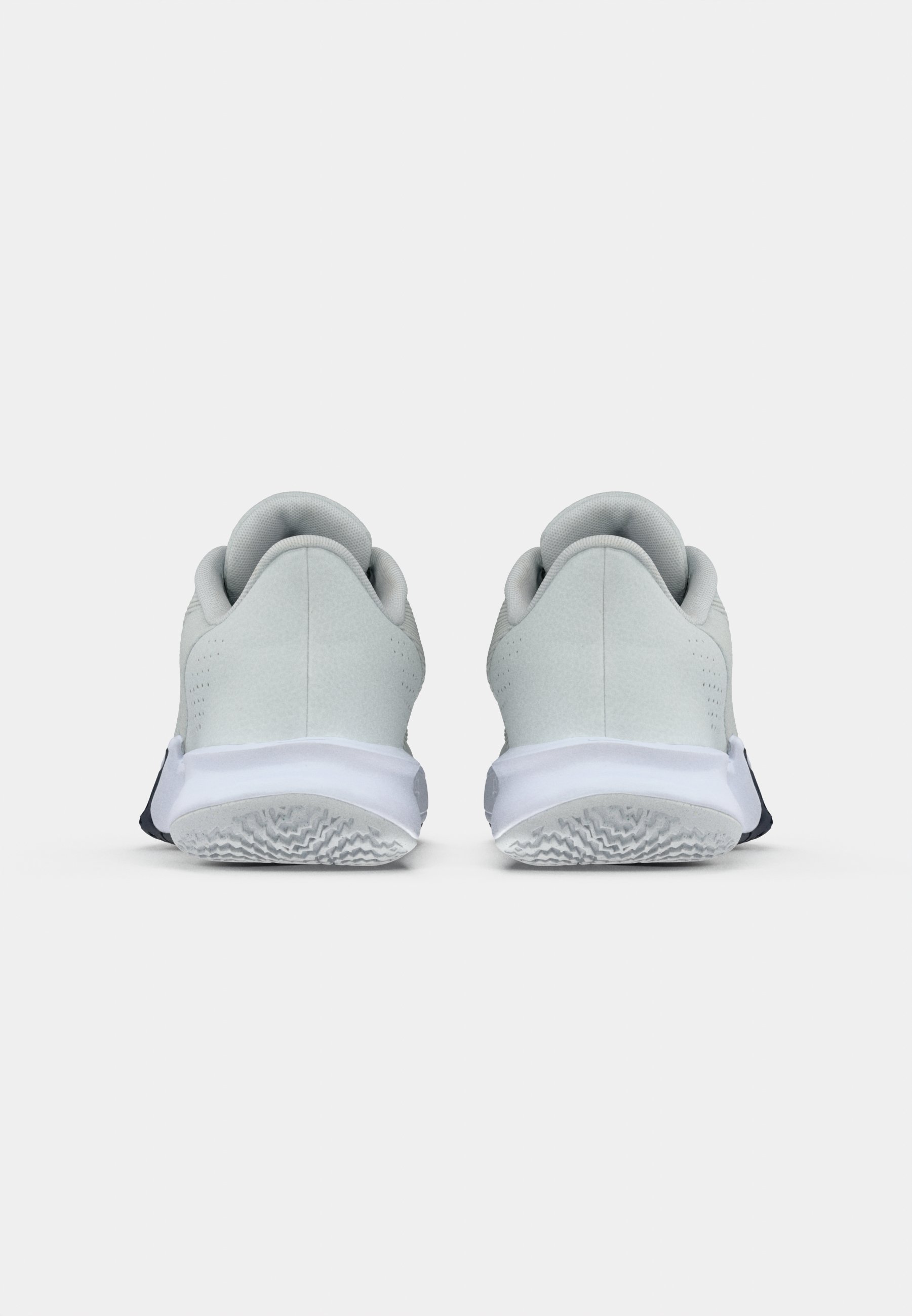 Nike Performance PRECISION VII - Basketbalschoenen - photon dust/midnight navy/wit