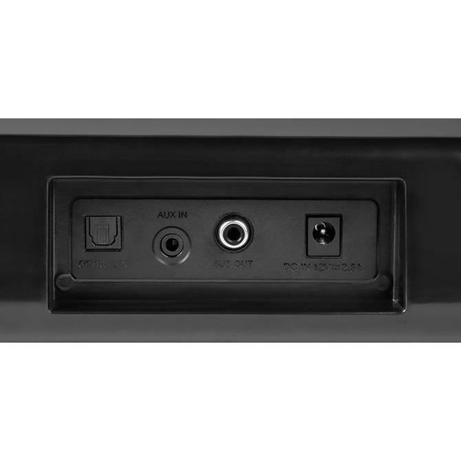 Barra de sonido THOMSON SB60BTS - Subwoofer inalámbrico - Bluetooth - 120W - Sistema estéreo - Montaje en pared