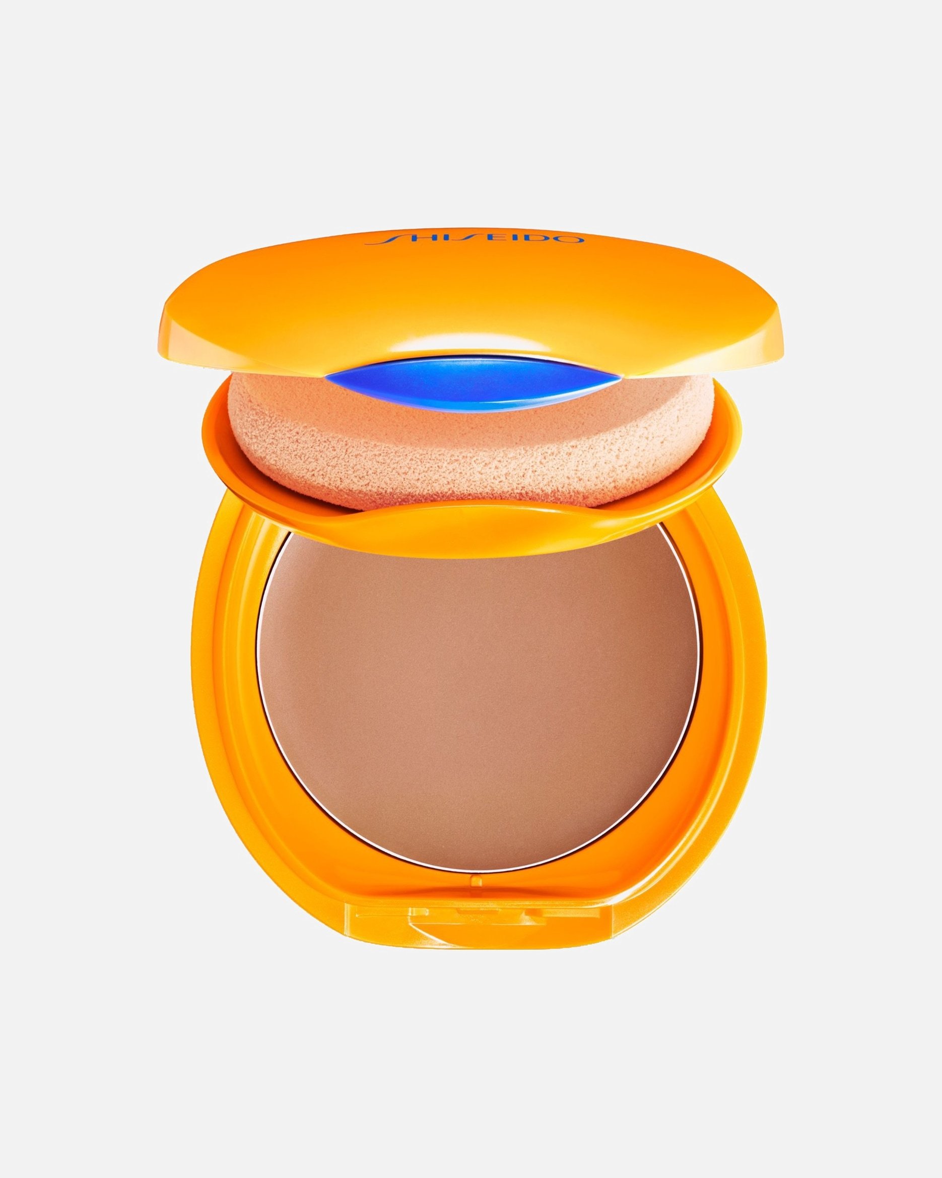 „Shiseido Foundation Sun Care“ įdegio kompaktiškas makiažo pagrindas SPF 10 – 12 g