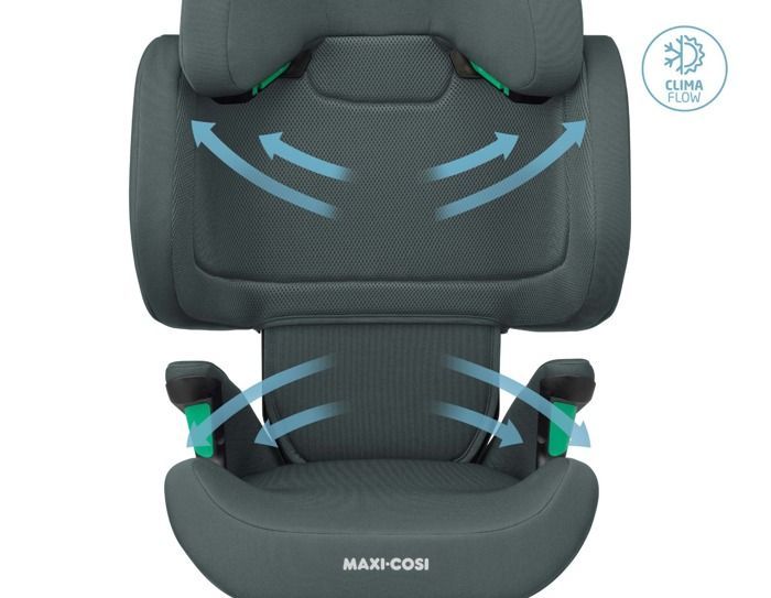 Cadeira auto MAXI-COSI Rodifix R i-Size, Grupo 2/3, Reclinável, Isofix, Grafite Autêntico