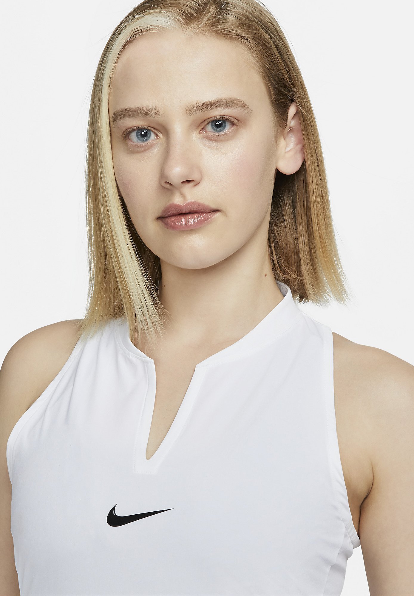 Robe de sport Nike Performance - blanche/noire