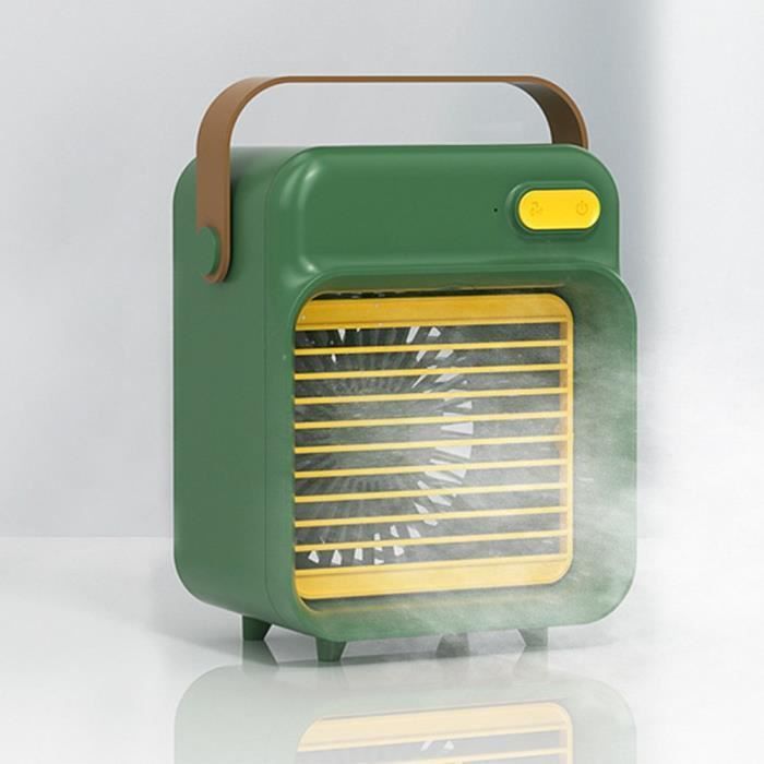 Enfriador de aire - TD - 2400 mAh - 3 velocidades - 150 ml - Silencioso 60 dB