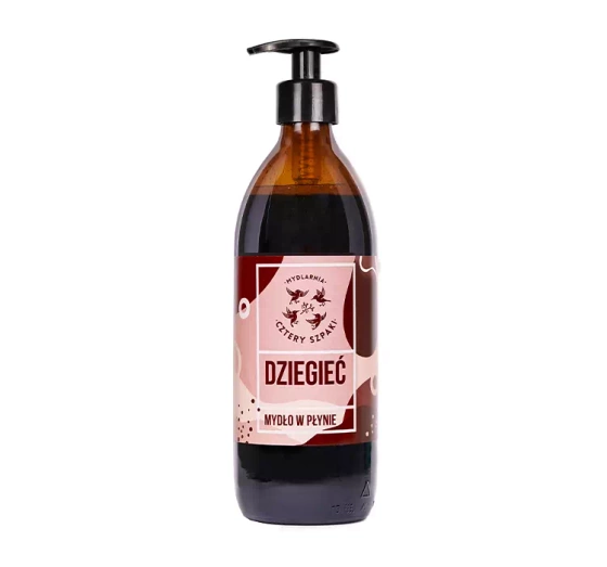 Mydlarnia Cztery Szpaki mydło w płynie Dziegieć 500ml