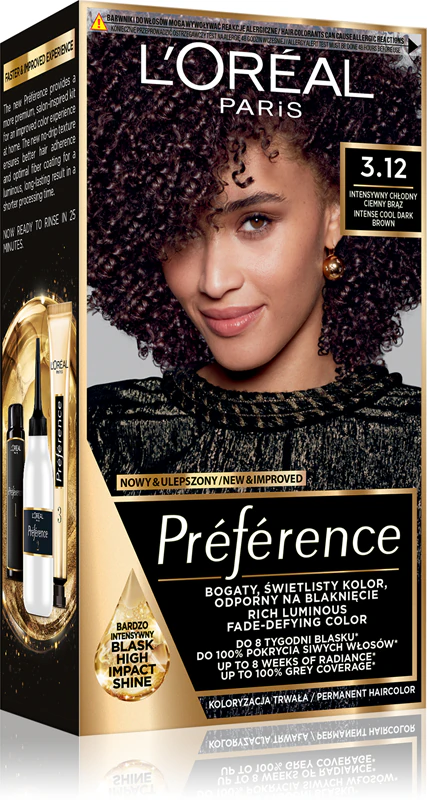 L'Oréal Paris Préférence Cool Blondes tintura de cabelo permanente