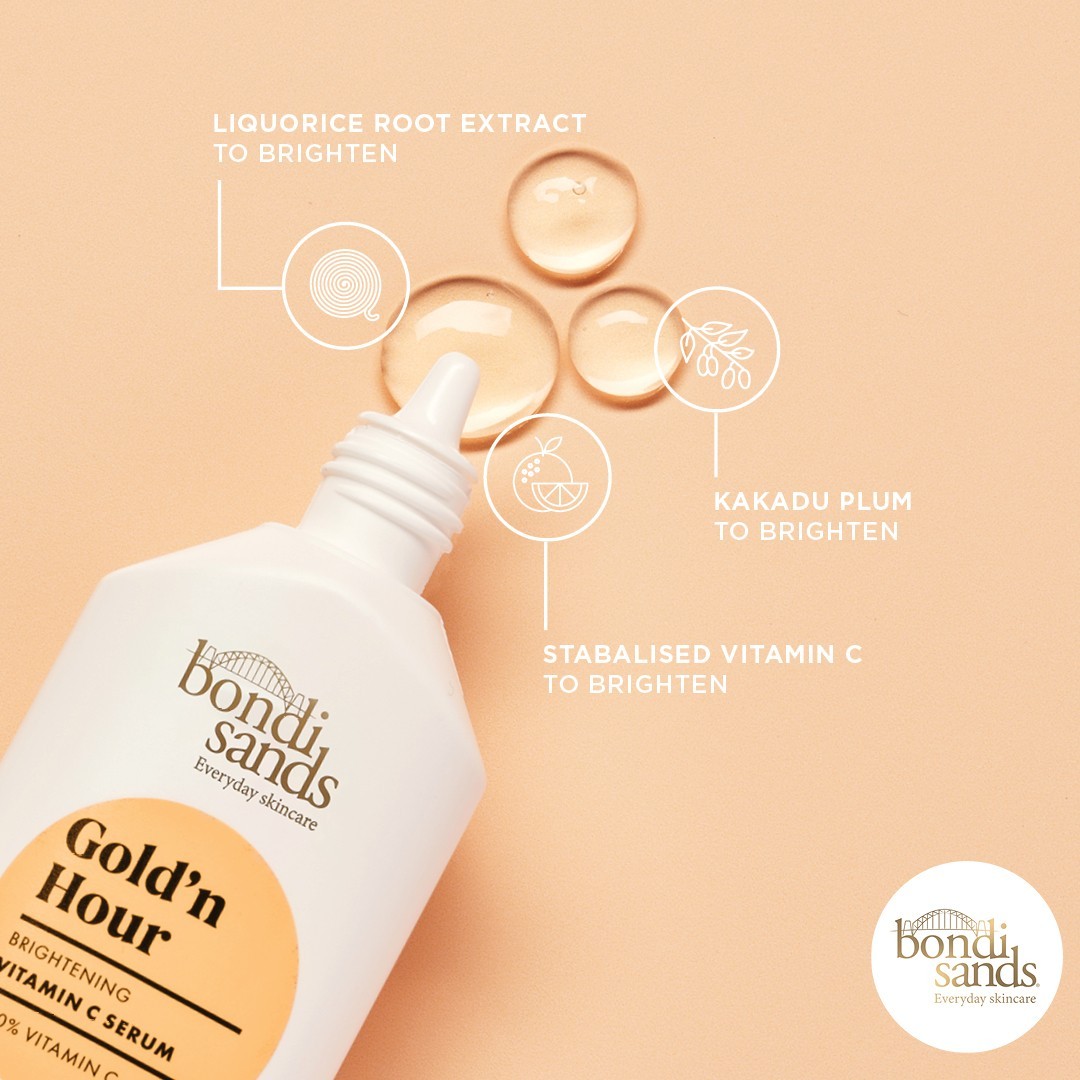 Bondi Sands Glowserum Mindennapi Szérum C-vitamin Gold'n Hour - 30 ml