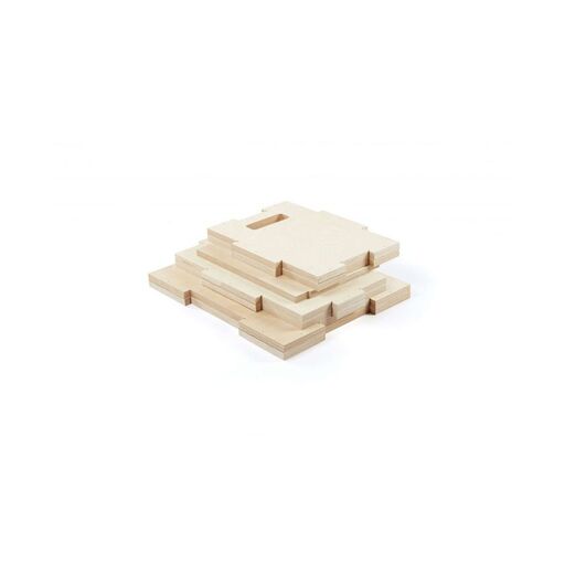 Cajón Pliométrico Jump Box Pequeño Eucalypto (40x30x50 cm) Singular Wod