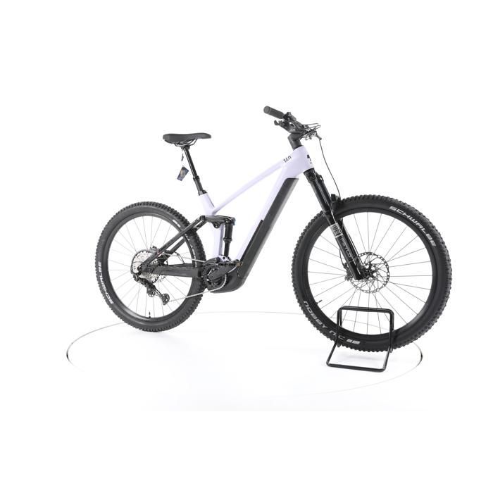 Elektrofahrrad – Cube Stereo Hybrid 140 HPC SL – lila – vollgefedertes E-Mountainbike – Bosch 750 Wh (generalüberholt)