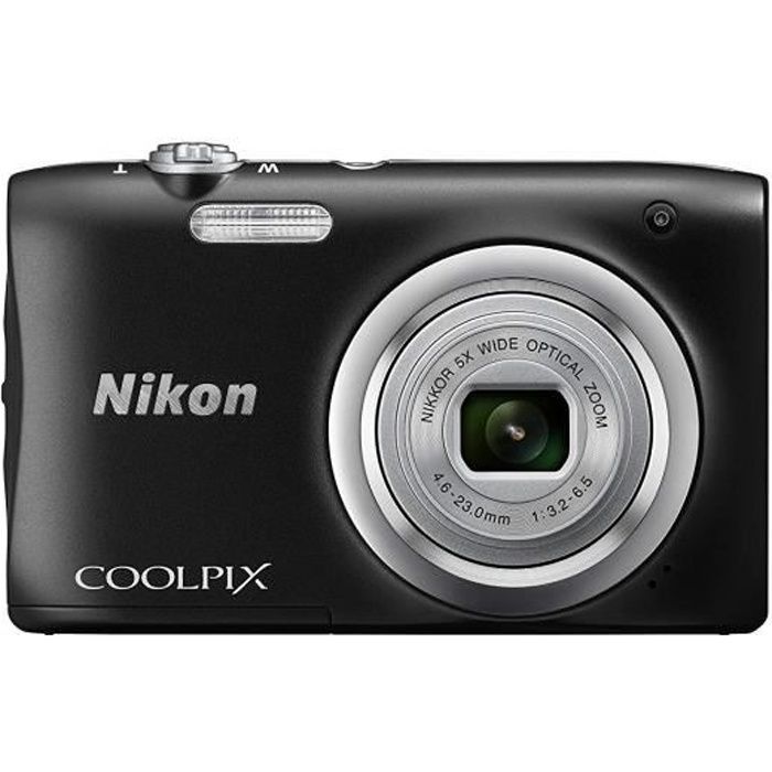 Nikon Coolpix A100 Appareil photo Compact 20 Mpix Noir