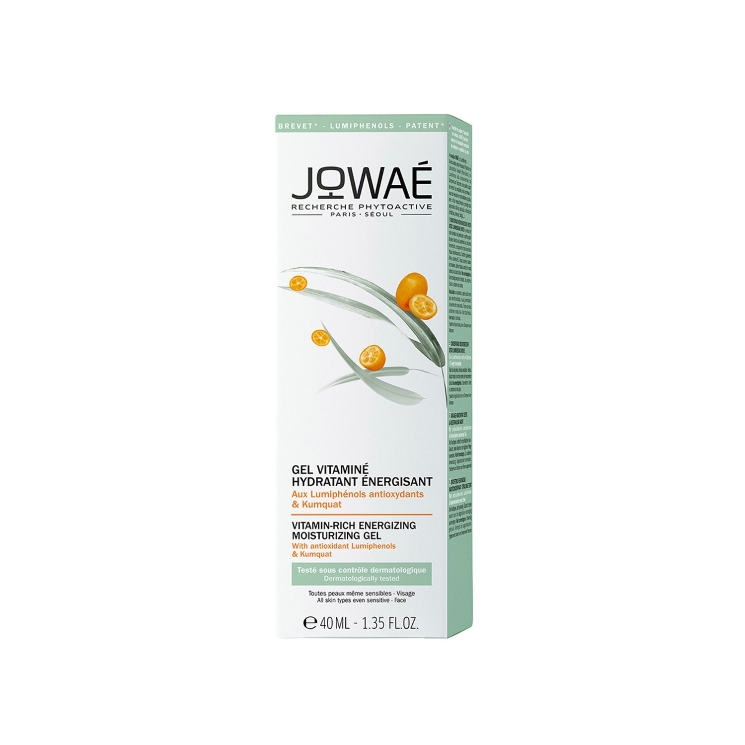 Jowaè Gel Vitaminé Hydratant Energisant au Kumquat