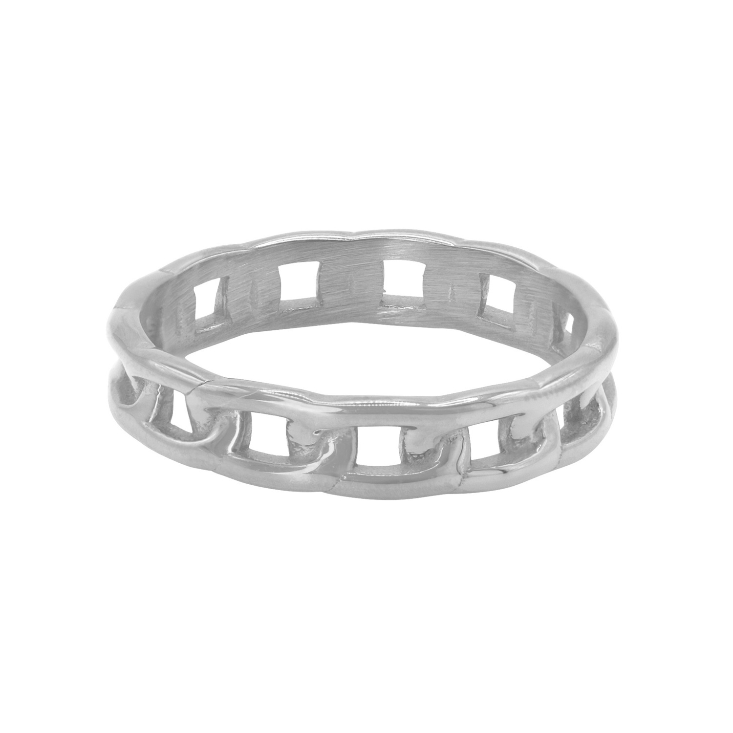 Heideman Bague Cotta couleur argentée polie