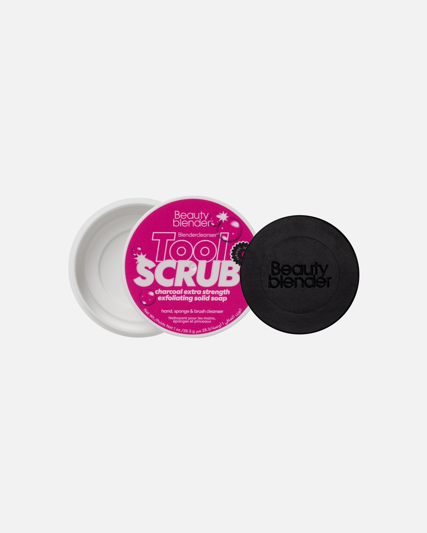 Beautyblender sredstvo za čišćenje kistova Toolscrub – aktivni ugljen – 28,3 g